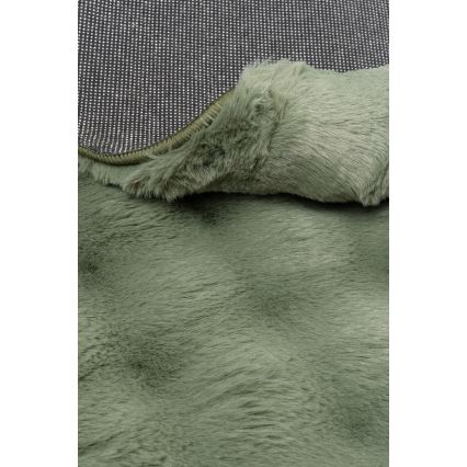 Tapis rond RABBIT BUBBLE 160 cm, vert