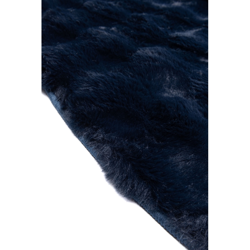 Tapis rond RABBIT BUBBLE Ø 160 cm bleu