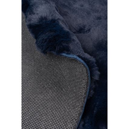 Tapis rond RABBIT BUBBLE Ø 160 cm bleu