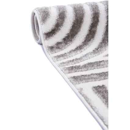 Tapis SALAMANCA 200 x 280 cm gris/blanc