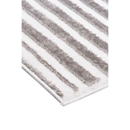 Tapis SALAMANCA 200 x 280 cm gris/blanc