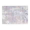 Tapis SALAMANCA 67 x 120 cm gris/blanc