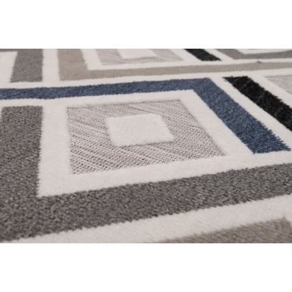 Tapis SHIFT 160x220 cm gris/bleu/beige
