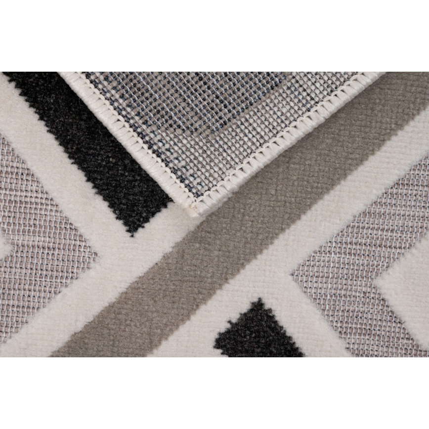 Tapis SHIFT 80x150 cm gris/bleu