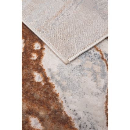 Tapis STONE 120 x 160 cm beige/gris
