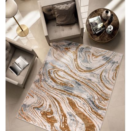 Tapis STONE 120x160 cm beige/gris