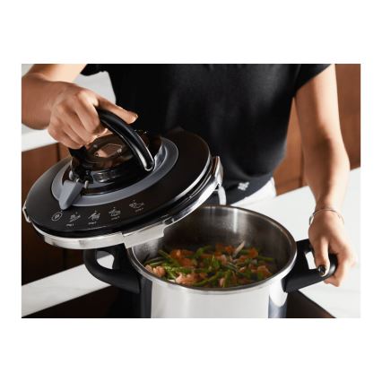 Tefal - Autocuiseur 6 l CLIPSO+ CHEF acier inoxydable