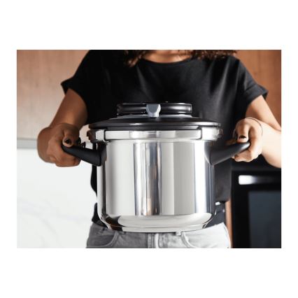 Tefal - Autocuiseur 6 l CLIPSO+ CHEF acier inoxydable