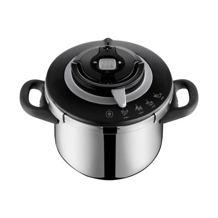 Tefal - Autocuiseur 6 l CLIPSO+ CHEF acier inoxydable