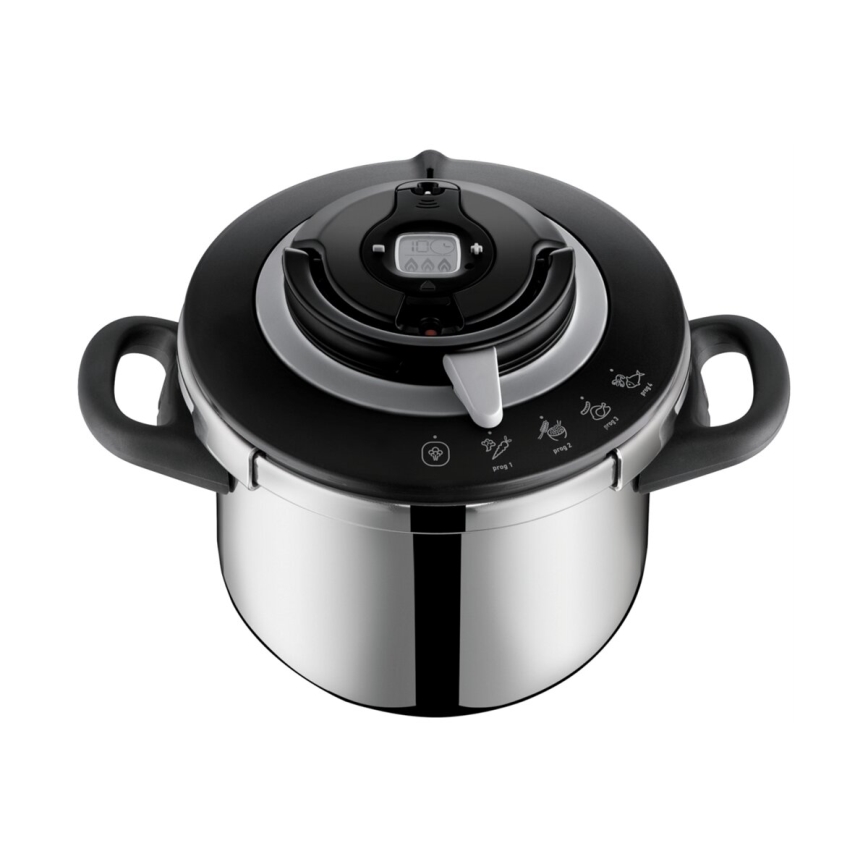 Tefal - Autocuiseur 6 l CLIPSO+ CHEF acier inoxydable