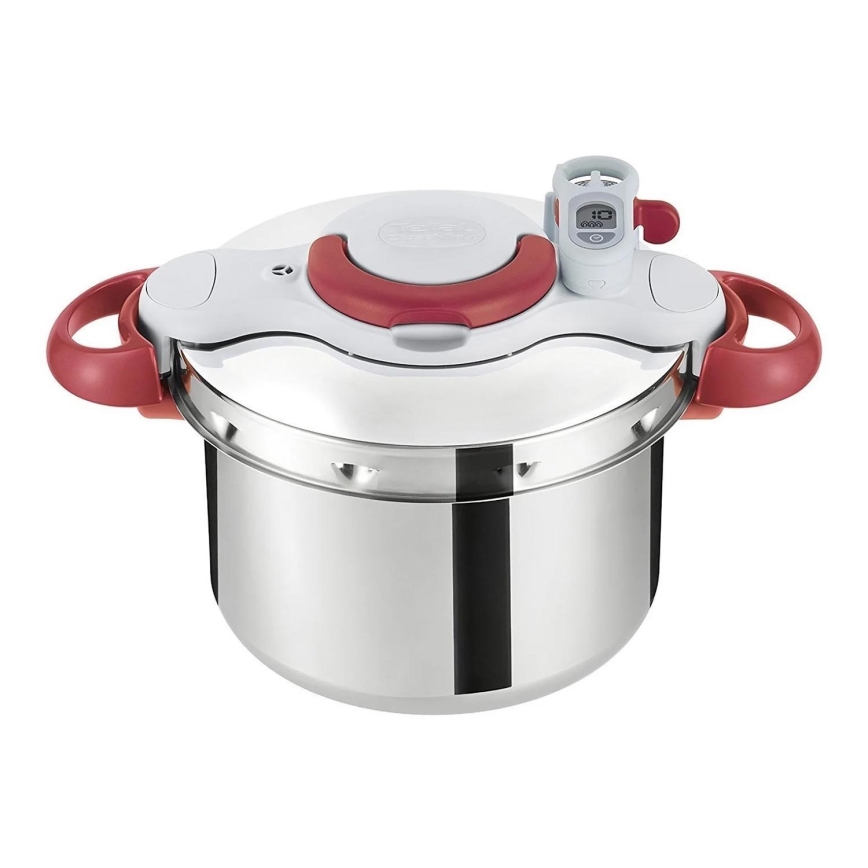 Tefal - Autocuiseur 6 l CLIPSO MINUT PERFECT acier inoxydable