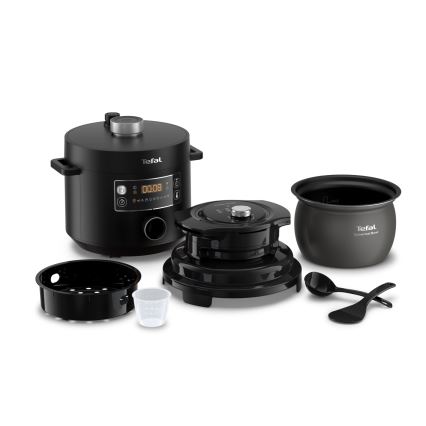 Tefal - Autocuiseur électrique multifonction 7,6 l 1200W/230V noir