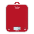 Tefal - Balance de cuisine OPTISS 2xAAA rouge