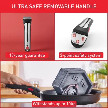 Tefal - Batterie de cuisine 13 pcs INGENIO PREFERENCE ON acier inoxydable