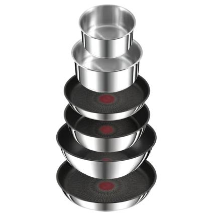 Tefal - Batterie de cuisine 13 pcs INGENIO PREFERENCE ON acier inoxydable