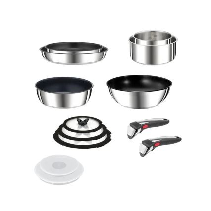 Tefal - Batterie de cuisine 13 pcs INGENIO PREFERENCE ON acier inoxydable