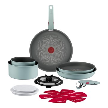 Tefal - Batterie de cuisine 15 pièces INGENIO HALO