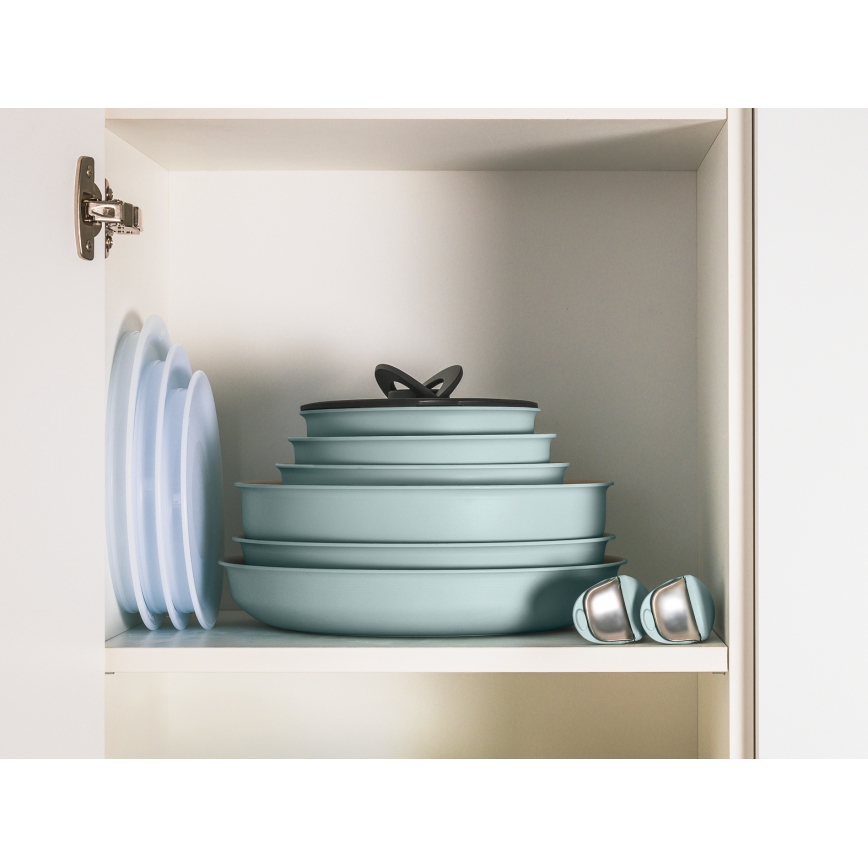 Tefal - Batterie de cuisine 15 pièces INGENIO HALO