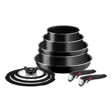 Tefal - Batterie de cuisine INGENIO EASY ON, 10 pièces