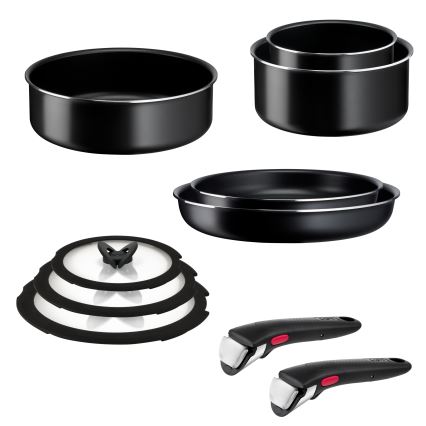Tefal - Batterie de cuisine INGENIO EASY ON, 10 pièces