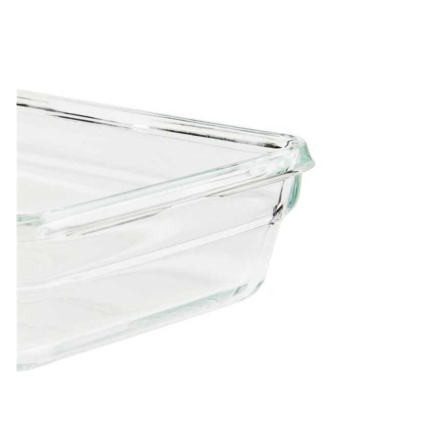 Tefal - Boîte hermétique de conservation 0,85 l MSEAL GLASS rouge/verre