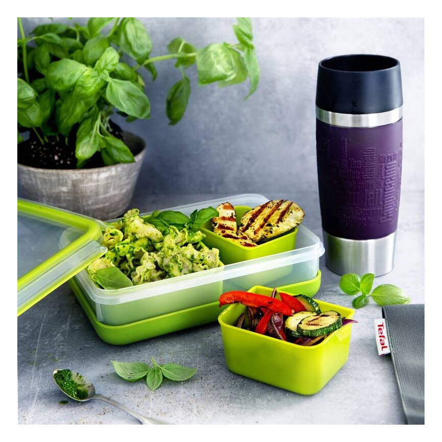 Tefal - Boîte repas 1,2 l MASTER SEAL TO GO vert