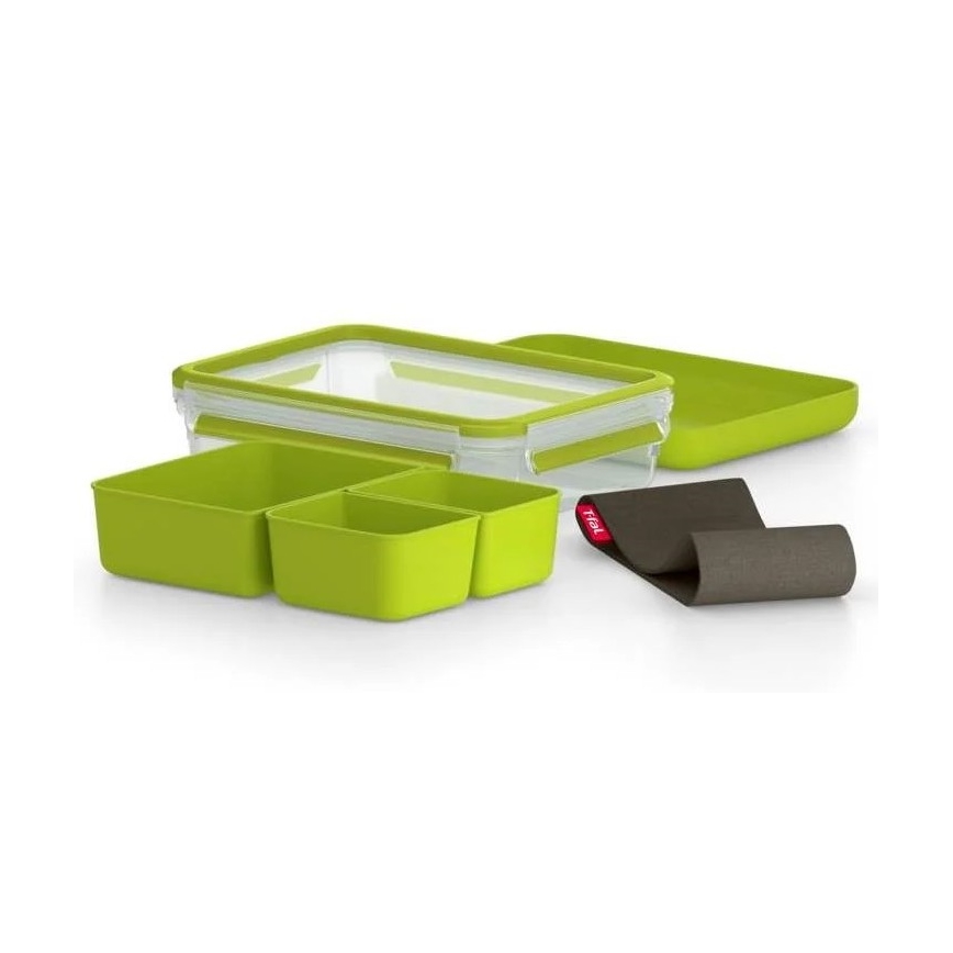 Tefal - Boîte repas 1,2 l MASTER SEAL TO GO vert