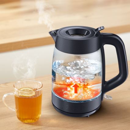 Tefal - Bouilloire électrique MORNING GLASS 1,7 l 2000W/230V