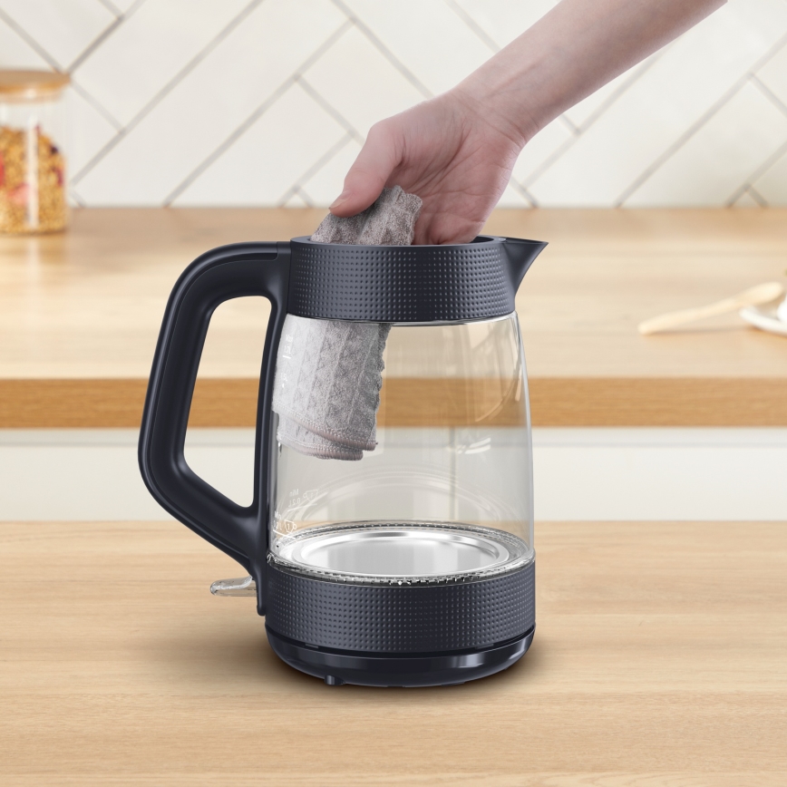 Tefal - Bouilloire électrique MORNING GLASS 1,7 l 2000W/230V