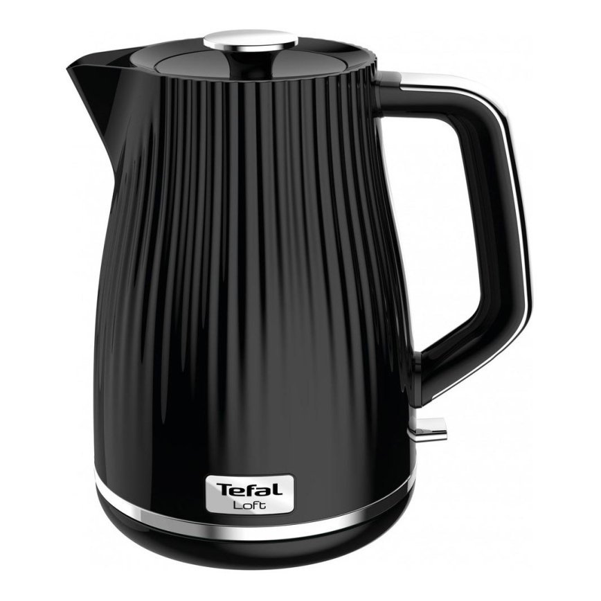 Tefal - Bouilloire LOFT 1,7 l 2400W/230V noir