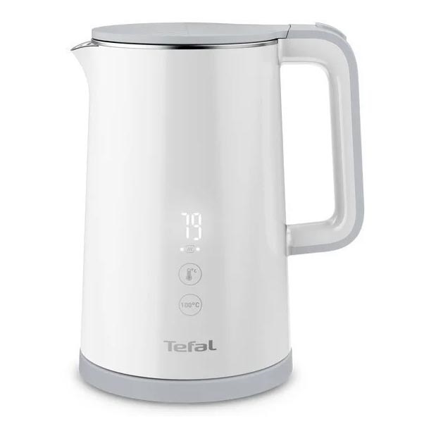 Tefal - Bouilloire SENSE 1,5 l 1800W/230V blanc