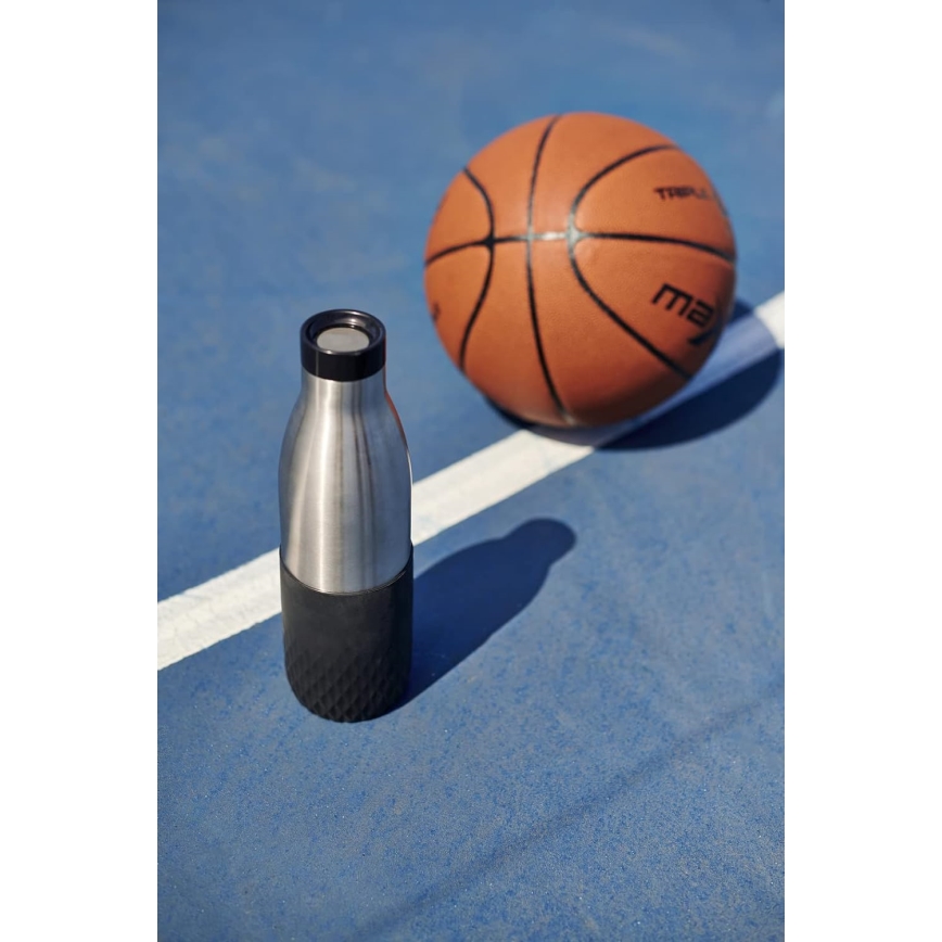 Tefal - Bouteille 500 ml BLUDROP acier inoxydable/noir