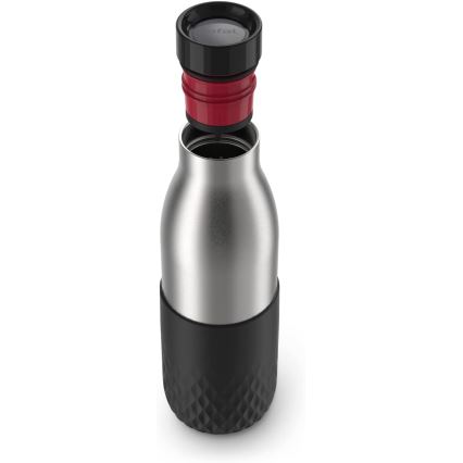 Tefal - Bouteille 500 ml BLUDROP acier inoxydable/noir