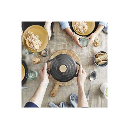Tefal - Casserole avec couvercle AIR 20 cm anthracite