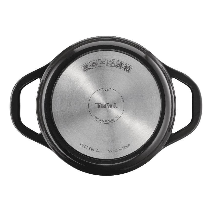 Tefal - Casserole avec couvercle AIR 20 cm anthracite