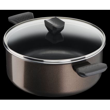 Tefal - Casserole avec couvercle EASY COOK&CLEAN 24 cm