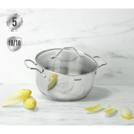 Tefal - Casserole avec couvercle INTUITION 22 cm