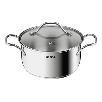Tefal - Casserole INTUITION 20 cm avec couvercle