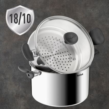 Tefal - Couscoussier PRIMARY 24 cm avec panier vapeur