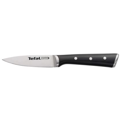 Tefal - Couteau à découper en acier inoxydable ICE FORCE 9 cm chrome/noir