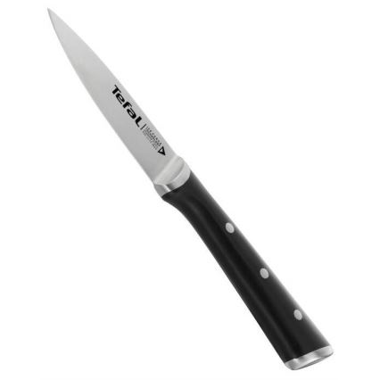 Tefal - Couteau à découper en acier inoxydable ICE FORCE 9 cm chrome brillant/noir