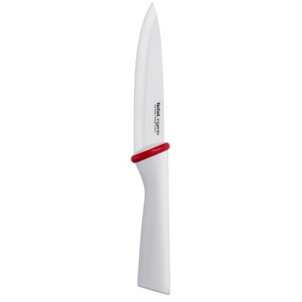 Tefal - Couteau céramique universel INGENIO 13 cm blanc/rouge