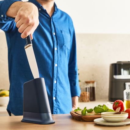 Tefal - Couteau de cuisine EVER SHARP 20 cm avec socle