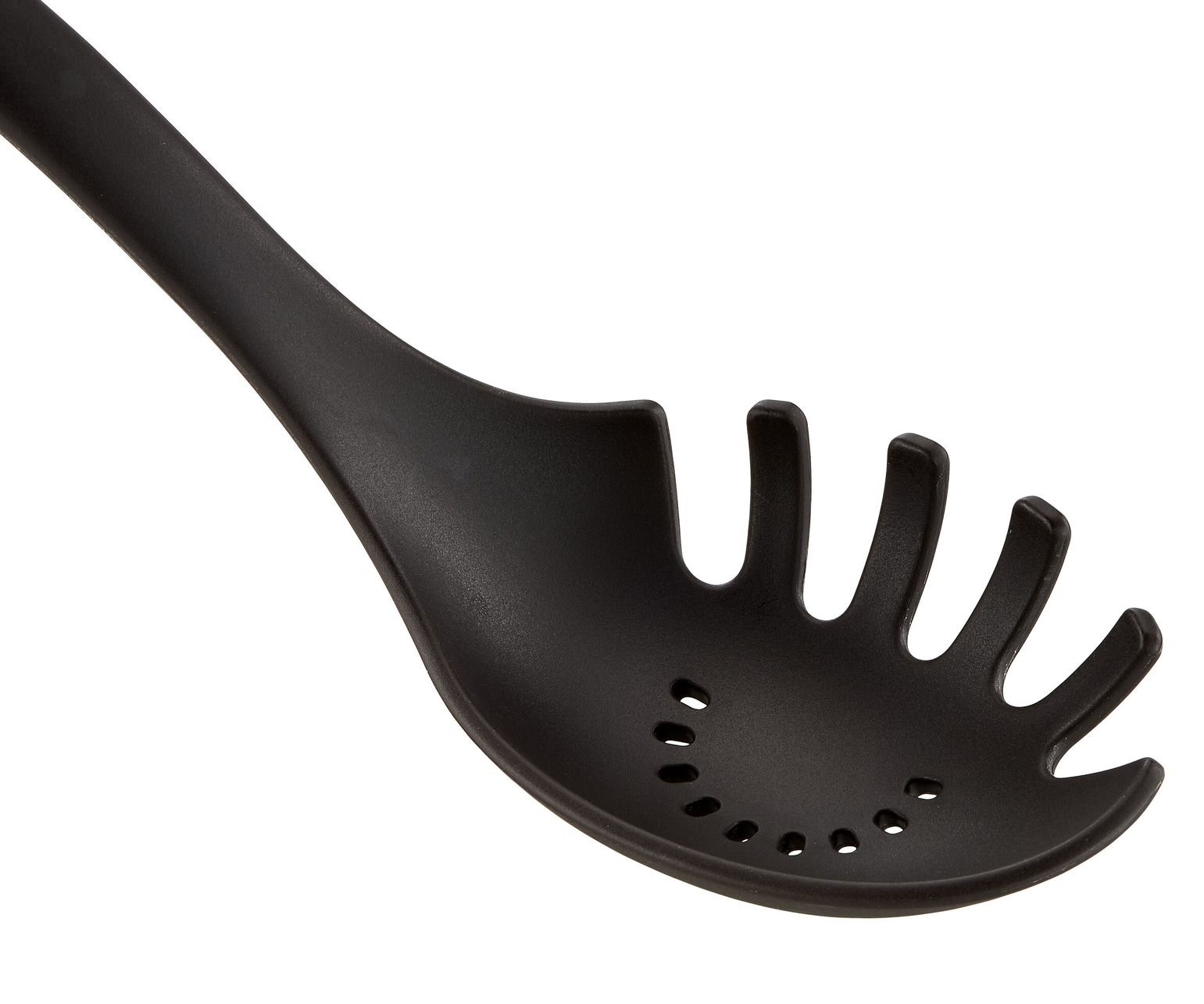 Cuillère à Pâtes Fiskars Functional Form | 29cm Plastique Noir | Mesure Spaghetti