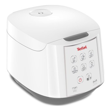 Tefal - Cuiseur à riz 8 en 1 EASY COOK 750 W/230 V 5 L blanc