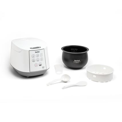 Tefal - Cuiseur à riz 8 en 1 EASY COOK 750 W/230 V 5 L blanc