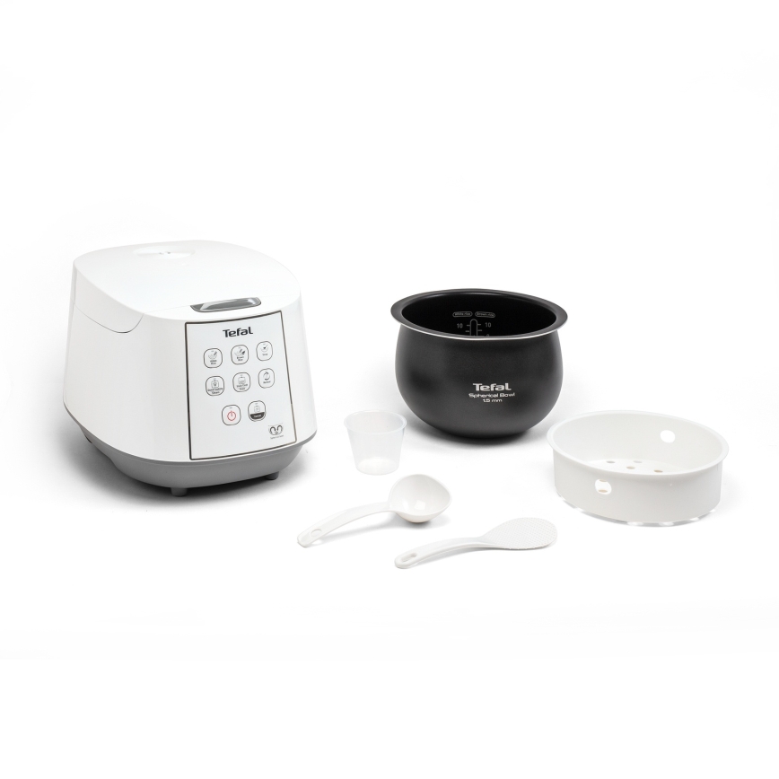 Tefal - Cuiseur à riz 8 en 1 EASY COOK 750 W/230 V 5 L blanc