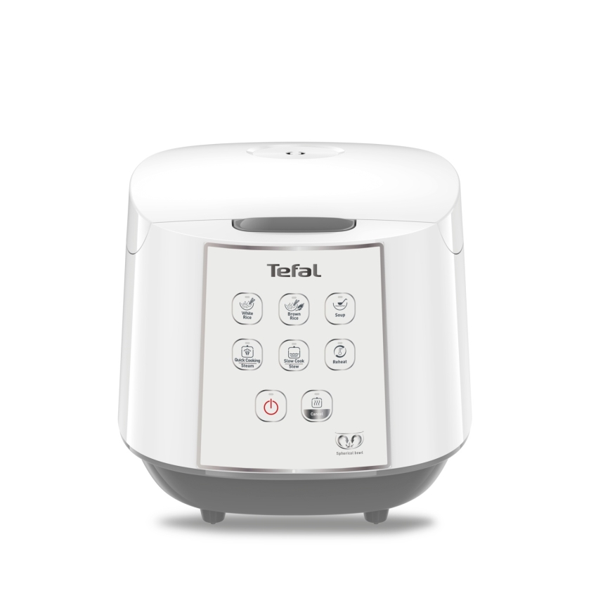 Tefal - Cuiseur à riz 8 en 1 EASY COOK 750 W/230 V 5 L blanc
