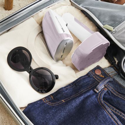 Tefal - Défroisseur vapeur à main pour vêtements ACCESS STEAM POCKET 1300W/230V rose