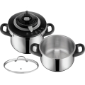 Tefal - Ensemble d'autocuiseurs 4,5/6 l CLIPSO+ CHEF